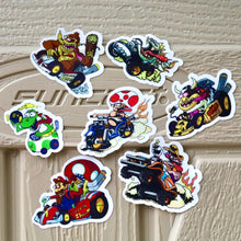 Load image into Gallery viewer, ROAD RAGE WORLD TOUR: Sticker Sheet