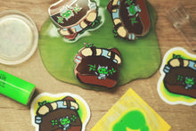 Load image into Gallery viewer, YAHAHELP ME (please) Pins & Stickers