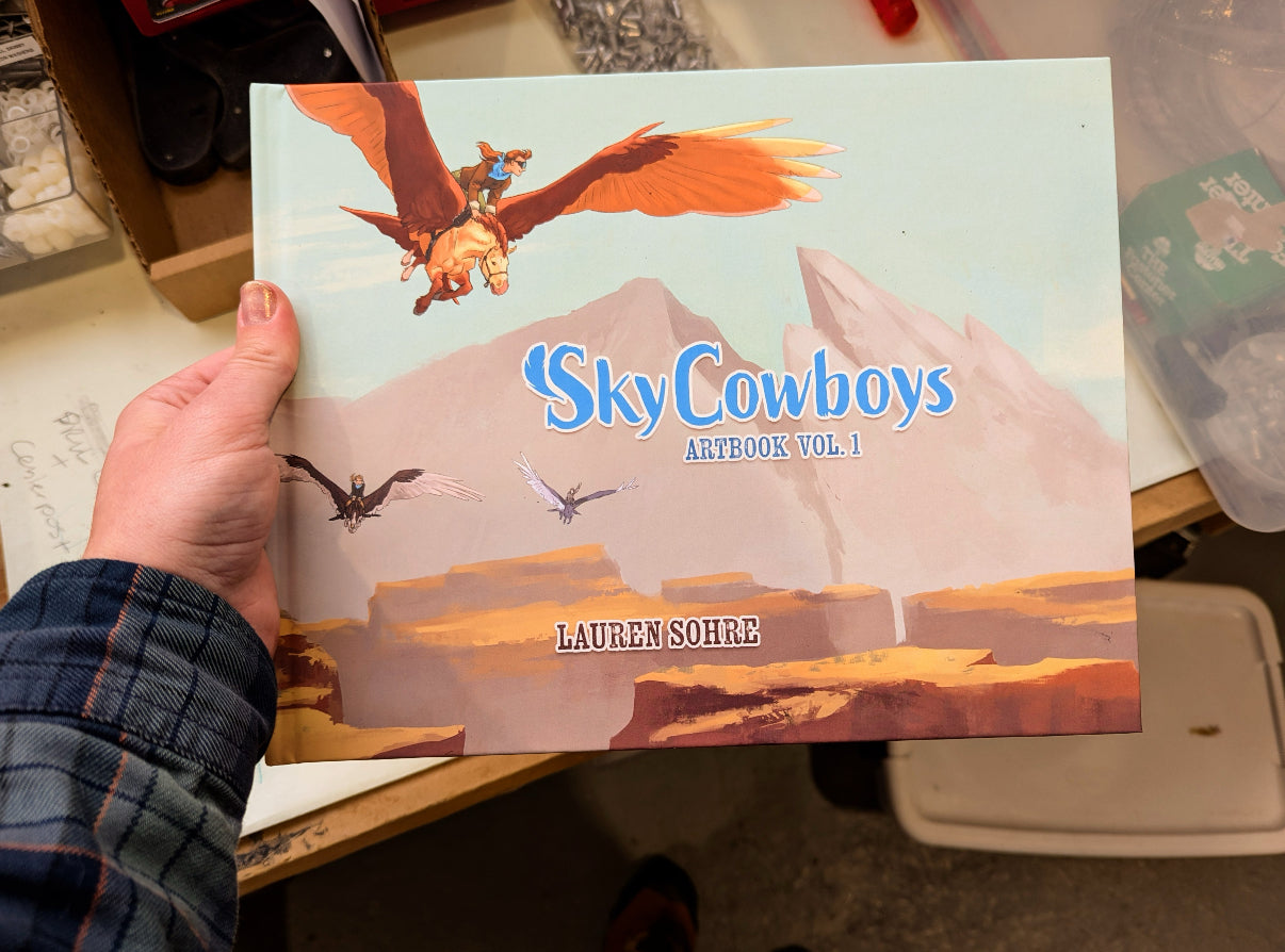 Sky Cowboys Artbook PRE-ORDER | Indie Art Book | JobJobLLC