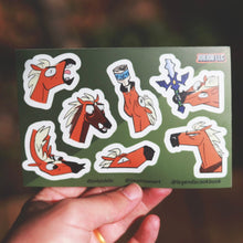 Load image into Gallery viewer, Horse Power Sticker Sheet