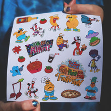 Load image into Gallery viewer, Funky Smelling Sticker Pack | Funky Fresh Foods of Funkotron