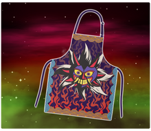 Load image into Gallery viewer, Hunger's Wrath Apron | Majora's Mask-Inspired Kitchenware