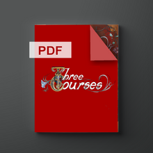 Load image into Gallery viewer, Three Courses PDF Digital EBook