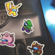 Load image into Gallery viewer, Super Amogus Bros Sticker Sheet
