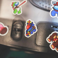 Load image into Gallery viewer, Super Amogus Bros Sticker Sheet
