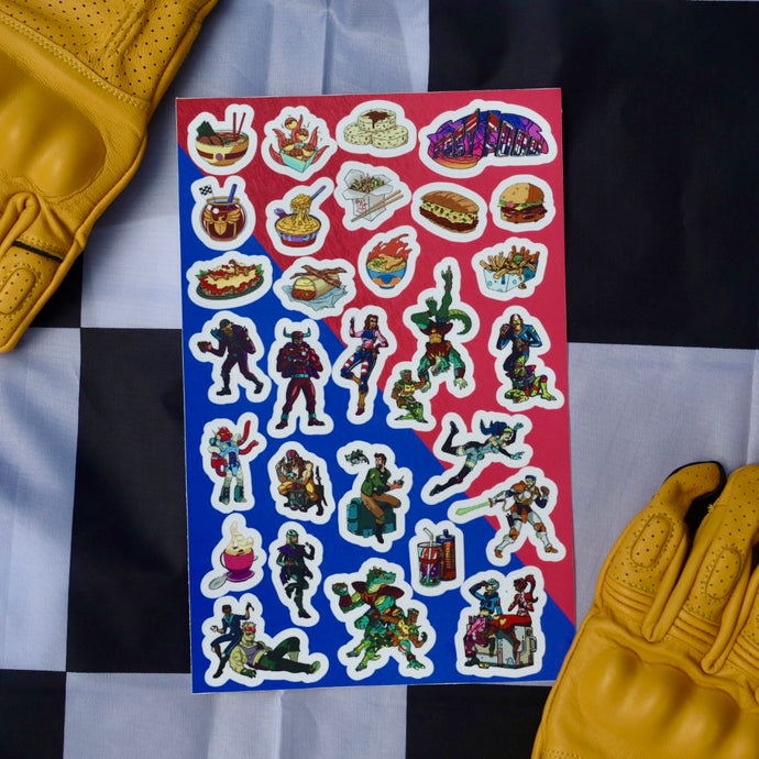 FAST FOOD: The Sticker Sheet
