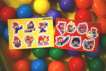 Load image into Gallery viewer, Kick Punch &amp; Dojo Casino Sticker Sheets
