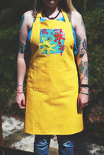 Load image into Gallery viewer, Ketchup &amp; Mustard Aprons | Funky Fresh Foods of Funkotron
