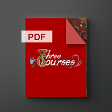 Load image into Gallery viewer, Three Courses PDF Digital EBook
